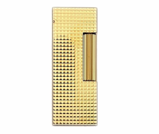 [DU25RRR5171710] Lighter Dunhill Rollagas Hobnail Gold Plated