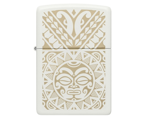 [60007037] Lighter Zippo Maori Tattoo Design