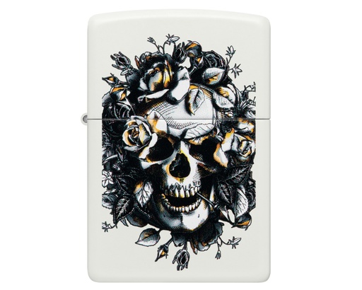 [60007019] Aansteker Zippo Skull and Roses Design