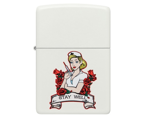 [60007012] Aansteker Zippo Tattoo Nurse Design