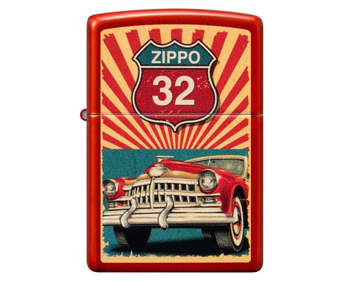 [60007032] Briquet Zippo Garage Design