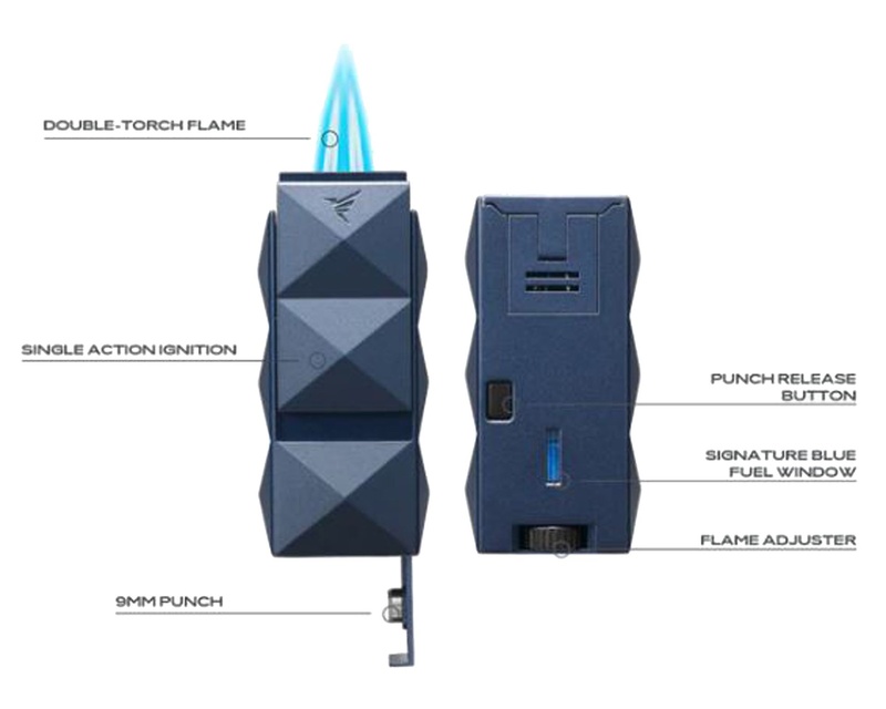 [LI750T1] Aansteker Colibri Quasar II Zwart