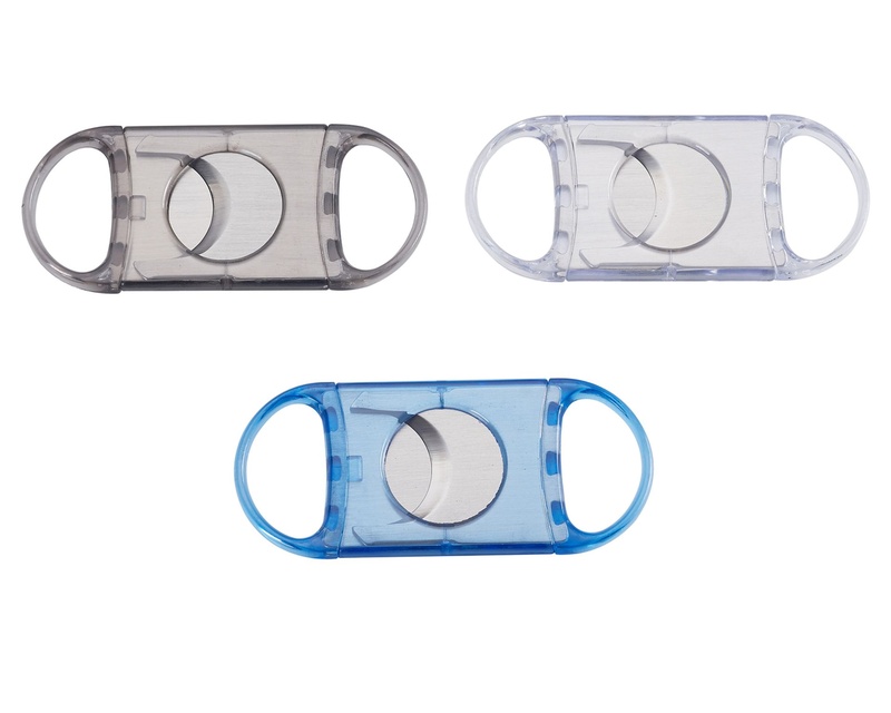 [40519040] Cigar Cutter Champ Plastic Transparant