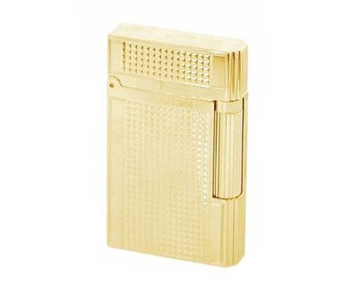 [W371D] Aansteker Lubinski Celebration Pipe Gold Plated Diamonds