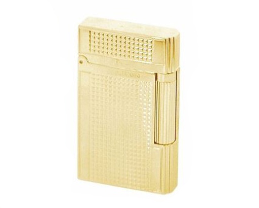 [W371D] Lighter Lubinski Celebration Pipe Gold Plated Diamonds