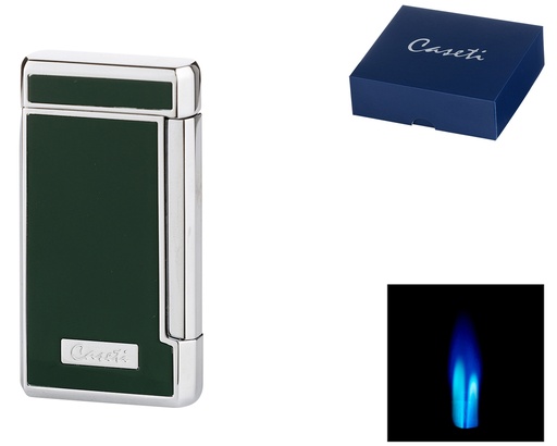 [CA4378] Lighter Caseti Paris Double Jet Green