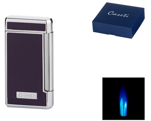 [CA43711] Lighter Caseti Paris Double Jet Purple