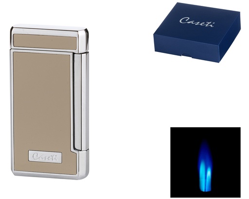 [CA43712] Briquet Caseti Paris Double Jet Gris