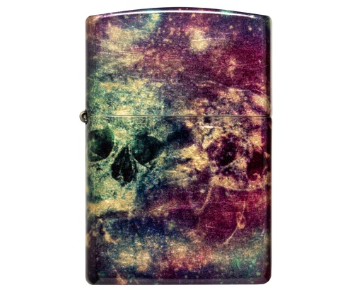 [60007174] Lighter Zippo Galaxy Skull Design