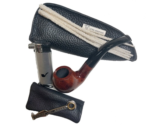 [PVB024011] Pipe VB Start Up Set Marone Semi Bent 9mm