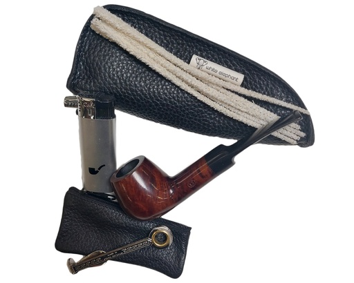 [PVB024013] Pipe VB Start Up Set Marone Apple Bent 9mm