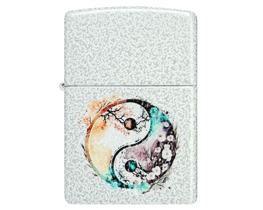 [60007228] Briquet Zippo Watercolor Yin Yang Design