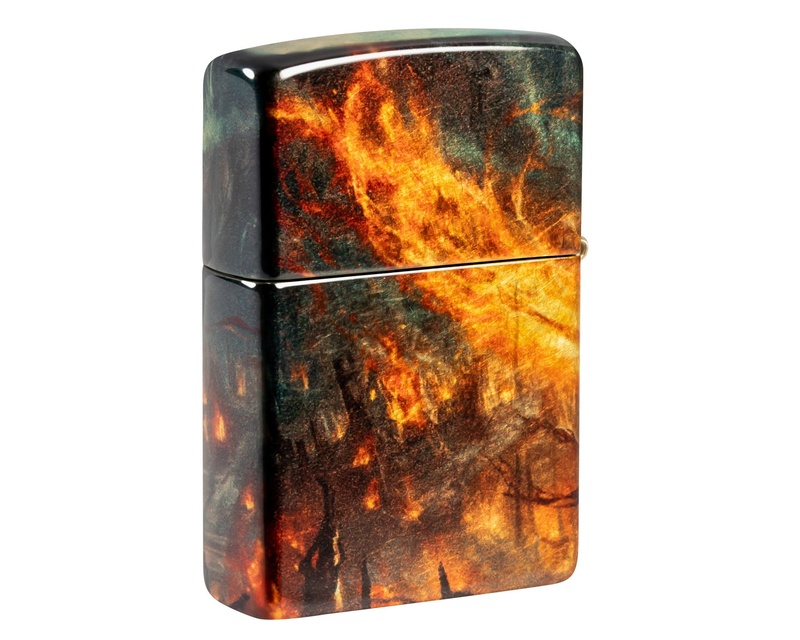 [60007229] Lighter Zippo Witch Design