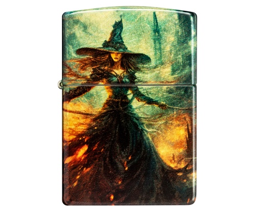 [60007229] Briquet Zippo Witch Design