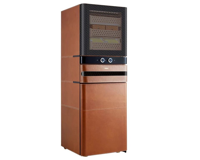 [JC272AH] Humidor Cabinet Afidano L6 Classic Leather 1500 cigars