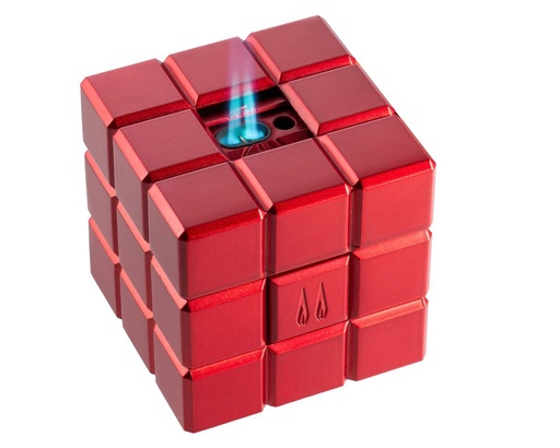 [LI125T2] Briquet de Table Colibri Heritage Cube Rouge