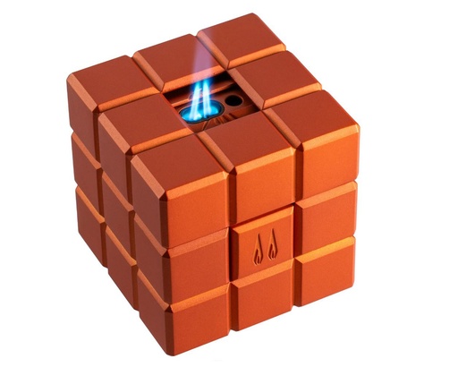 [LI125T6] Briquet de Table Colibri Heritage Cube Orange