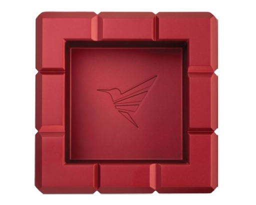 [AT125T2] Ashtray Cigar Colibri Heritage Cube Red