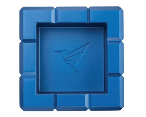 [AT125T4] Asbak Sigaar Colibri Heritage Cube Blauw