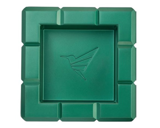 [AT125T5] Cendrier Cigare Colibri Heritage Cube Vert