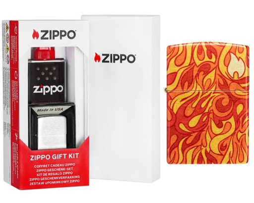 [2007941A] Set Cadeau Zippo 60006984 avec Essence 125 ml