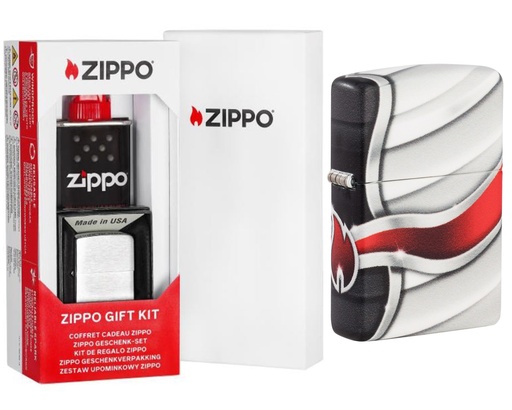 [2007941B] Geschenkset Zippo 60005659 met benzine 125ml