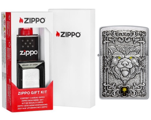 [2007941D] Geschenkset Zippo 60006751 met benzine 125ml