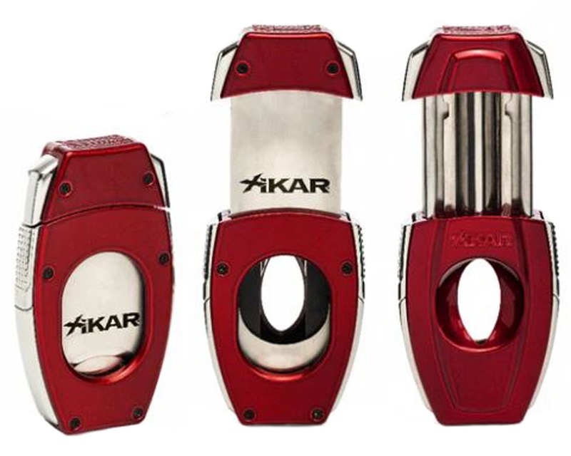 [XI160BC] Cigar Cutter Xikar Flip Dual Brushed Chrome