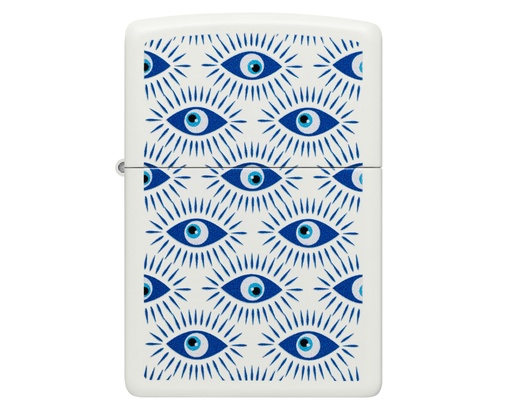 [60007367] Briquet Zippo Evil Eye Design