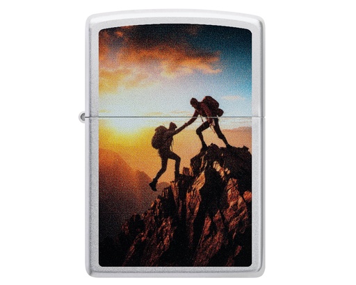 [60007376] Lighter Zippo Mountain Climbing Design
