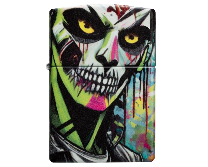 [60007395] Aansteker Zippo Punk Zombie Design