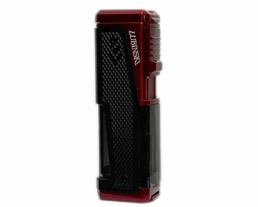 [WJ2051] Briquet Lubinski Galaxy 4 Jet Rouge avec Puncher