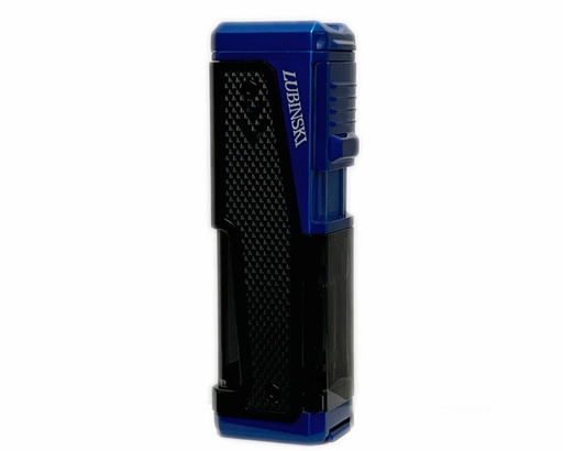 [WJ2052] Briquet Lubinski Galaxy 4 Jet Bleu avec Puncher