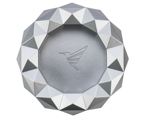 [AT300T2] Cendrier Cigare Colibri Quasar Rond Argent