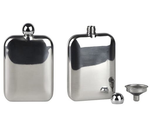 [Y306] Flacon Lubinski Arrondie avec Entonnoir 6oz