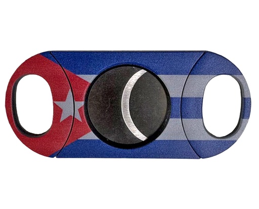 [CCY80CUB] Cigar Cutter Cuban Flag R80