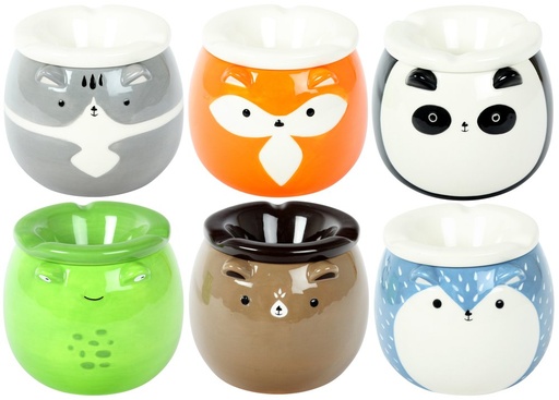 [23024] Ashtray Ceramic Baby Animals 12cm