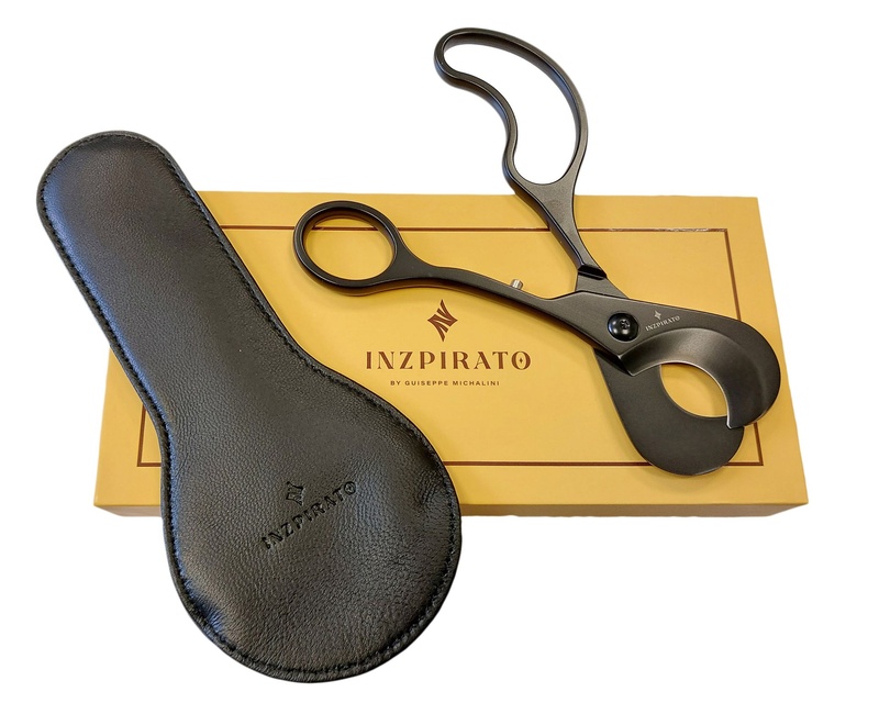 [IN800-BK1] Coupe Cigar Ciseaux Inzpirato Vajra Noir Mat