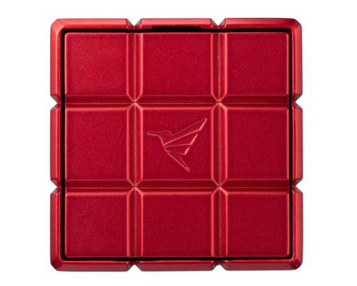 [CU125T2] Cigar Cutter Colibri Heritage Cube Table Red