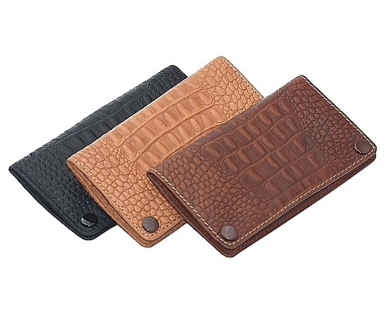 [IT472] Tobacco Pouch Lubinski RYO Croco Leather Assorted