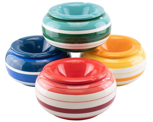 [27017] Ashtray Ceramic Round Color 22 cm